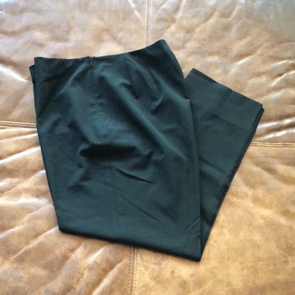 Talbots Petites Women’s 10p Black Dress Ankle Pants